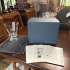 New ListingVINTAGE HERSHEY 100TH ANNIVERSARY STEUBEN CLEAR CRYSTAL ART GLASS VASE W/ BOX
