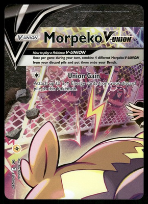 #ad Morpeko V Union SWSH287 – Sword amp; Shield Black Start Promo NM $2.99