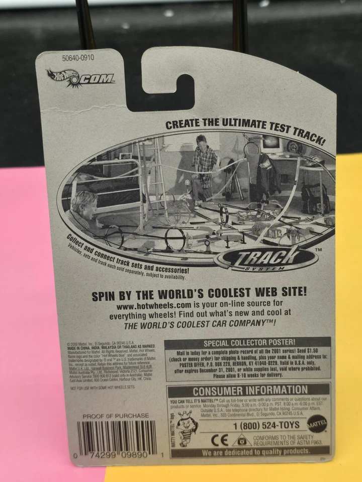 Hot Wheels Willys 1941 100 2001 New Sealed - Image 2 of 2