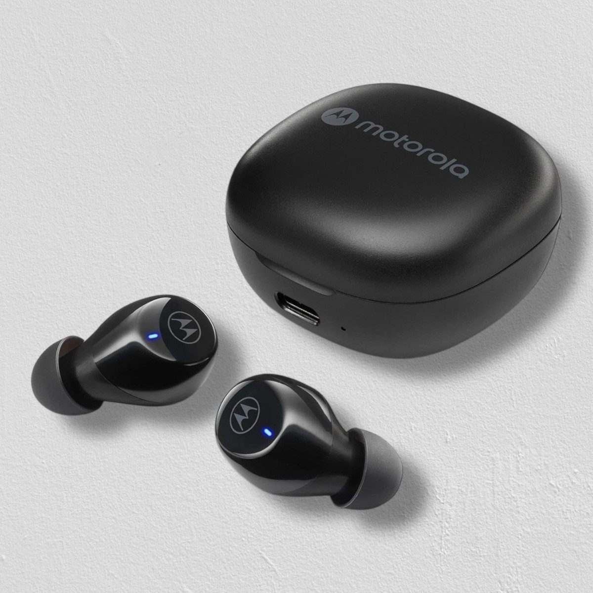 Motorola Buds 105 True Wireless Black, 21HRs Playtime, IPX5 