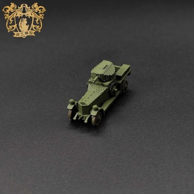 3D Printed 1/144 Britain Luxury sports car  Armored Vehicle 1914 Finished Model