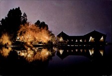 Restaurantul Insula Neptun Romania vintage postcard u808