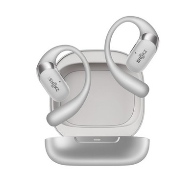 Shokz OpenFit 2+ Grau Bluetooth Kopfhörer Headset Open-Ear IP55 TWS Dolby Audio
