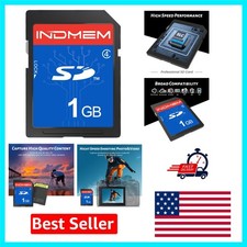 1GB Class 4 Waterproof SD Card - Reliable Memory for Cameras  Devices