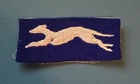 Scarce WW1 US Military Postal Express Greyhound Service Patch-Wool?