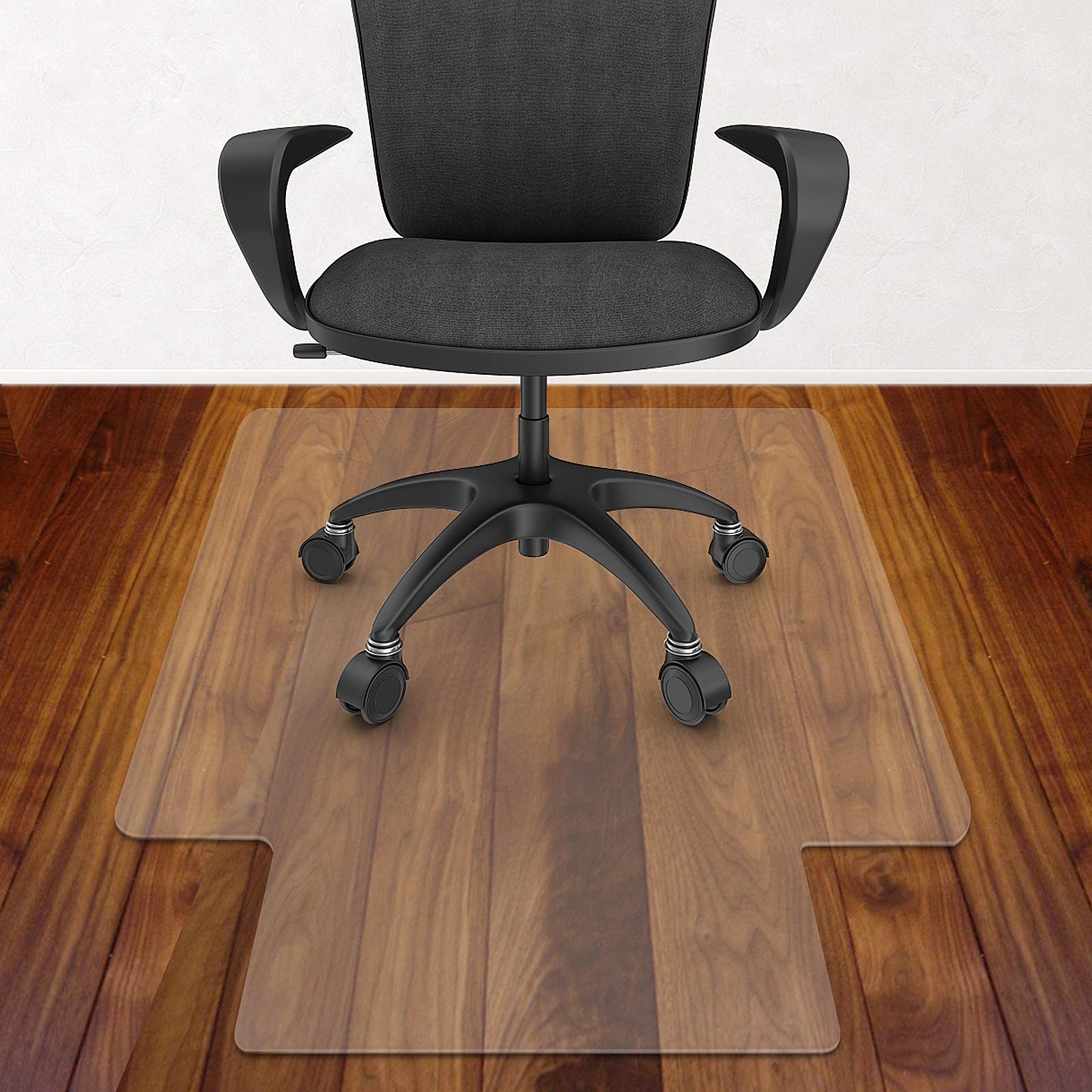 Office Chair Mat for Hardwood Floor 36 x 48'', Clear Desk Chair Mat for Wood ...