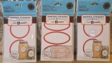 Martha Stewart Home Office 3 Pack 42 Labels Oval 4,1cm X 8,9 cm And Round 6,4cm