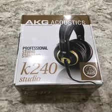 AKG K240 Studio Professional Semi-Open Stereo Headphones/New/Factory Sealed