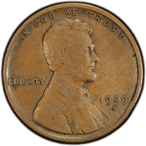 1909s Vdb Cent PCGS VF Detail Cleaned