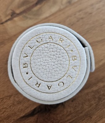 Bulgari Schmuckdose Leder mit Original Umkarton