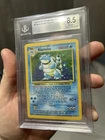 1999 POKEMON BASE SET 1999-2000 “4TH PRINT” #2 BLASTOISE-HOLO BGS 8.5