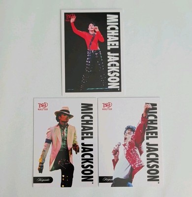 Acappella Michael Jackson Bad World Tour 1988 Trading Card Lot 3 #71 #25 #18