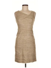 Elie Tahari Women Brown Cocktail Dress 0
