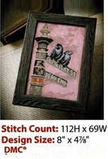 THE WATCHERS   CROSS STITCH  PATTERN  ONLY   YD  RA