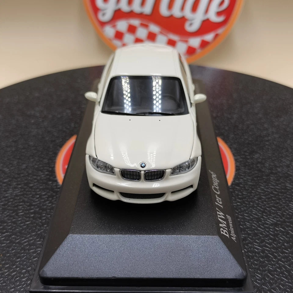 MINICHAMPS 1/43 BMW 1er 1 series Coupe 2007 White E82 E87 120i 135i 431026220 - Image 3 of 4
