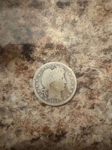 1912- S Barber Quarter