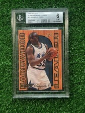1995 FLEER FLAIR HARDWOOD LEADERS #19 SHAQUILLE O'NEAL HOF BGS 6