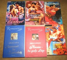 6 Historische Liebesromane, Taschenb&uuml;cher beliebte Autoren, Leser&uuml;cken - bk677