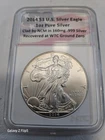 RARE RED 2014 $1 US American Eagle NCM .999 Silver WTC Ground Zero Recovery