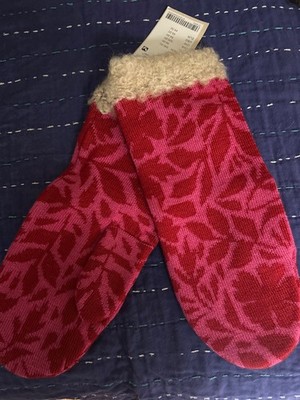 Gudrun Sjoden Noveau Mittens Fäustlinge One Size Pink 87-924-36 $48
