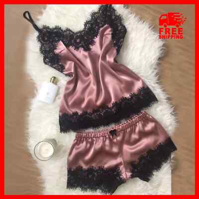 Lenceria Para Mujer Pijama Babydoll Ropa De Dormir Interior Bata De Seda Sexy