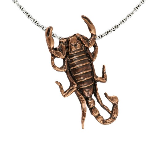 Creative Pewter Designs Scorpion Arachnid Necklace & Pendant, A039PEN - Picture 4 of 5