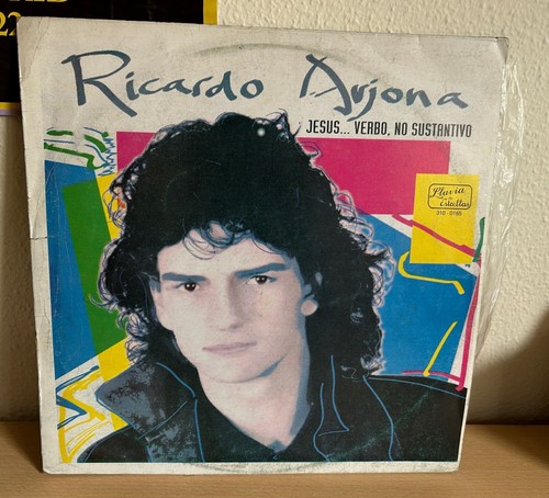 Ricardo Arjona ‎– Jesus...Verbo, No Sustantivo. Estado. Vg+ / Vg. 1988 - Imagen 1 de 3