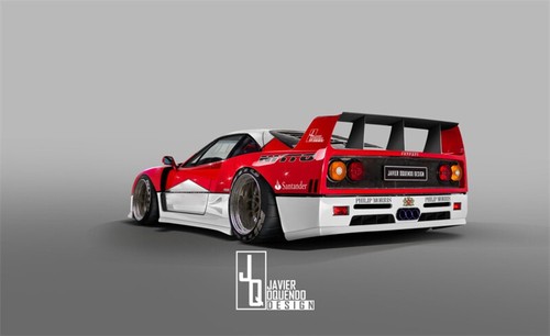 Fuelme 1:64 LBWK F40 Resin Model Car - Picture 11 of 11
