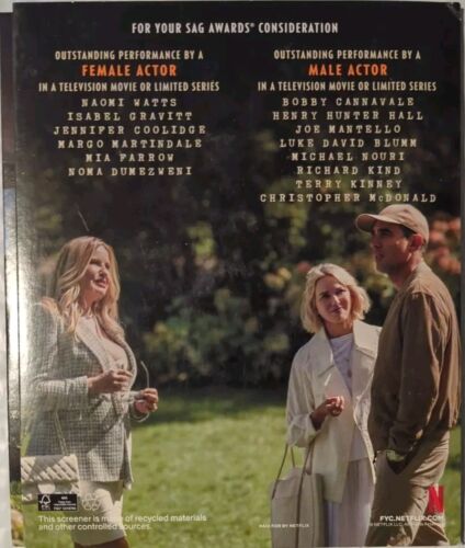 The Watcher Season 1 FYC DVD 2-Disc Set Awards Consideration Promo Screeener GD - Picture 3 of 3