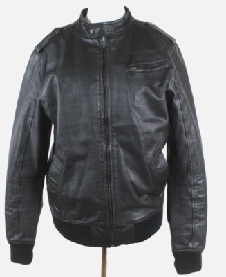 Selected Jacke Blouson Lederjacke Herren Gr.52/54,sehr guter Zustand - Bild 1 von 4