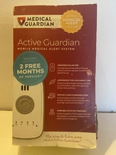 Medical Guardian Active- Mobile Medical Alert System With GPS -White NEW SEALED