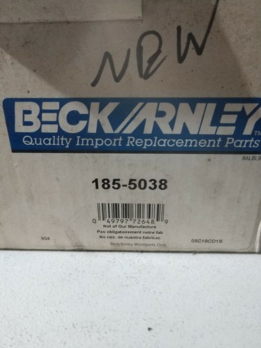 Beck Arnley Distributor Assembly 185 - 5038 - Picture 2 of 2