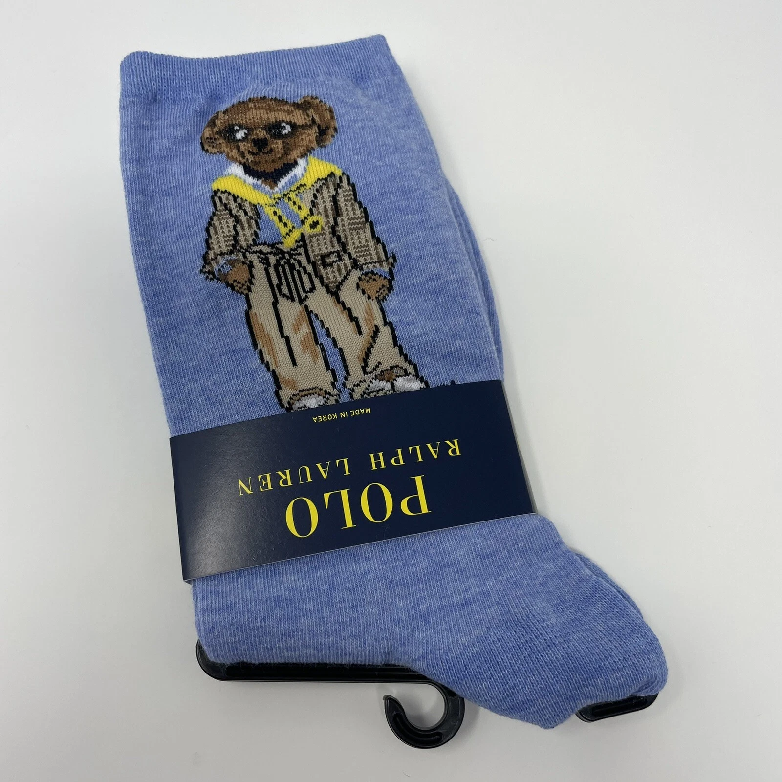 Polo Ralph Lauren Women's Polo Bear Trouser Socks Blue