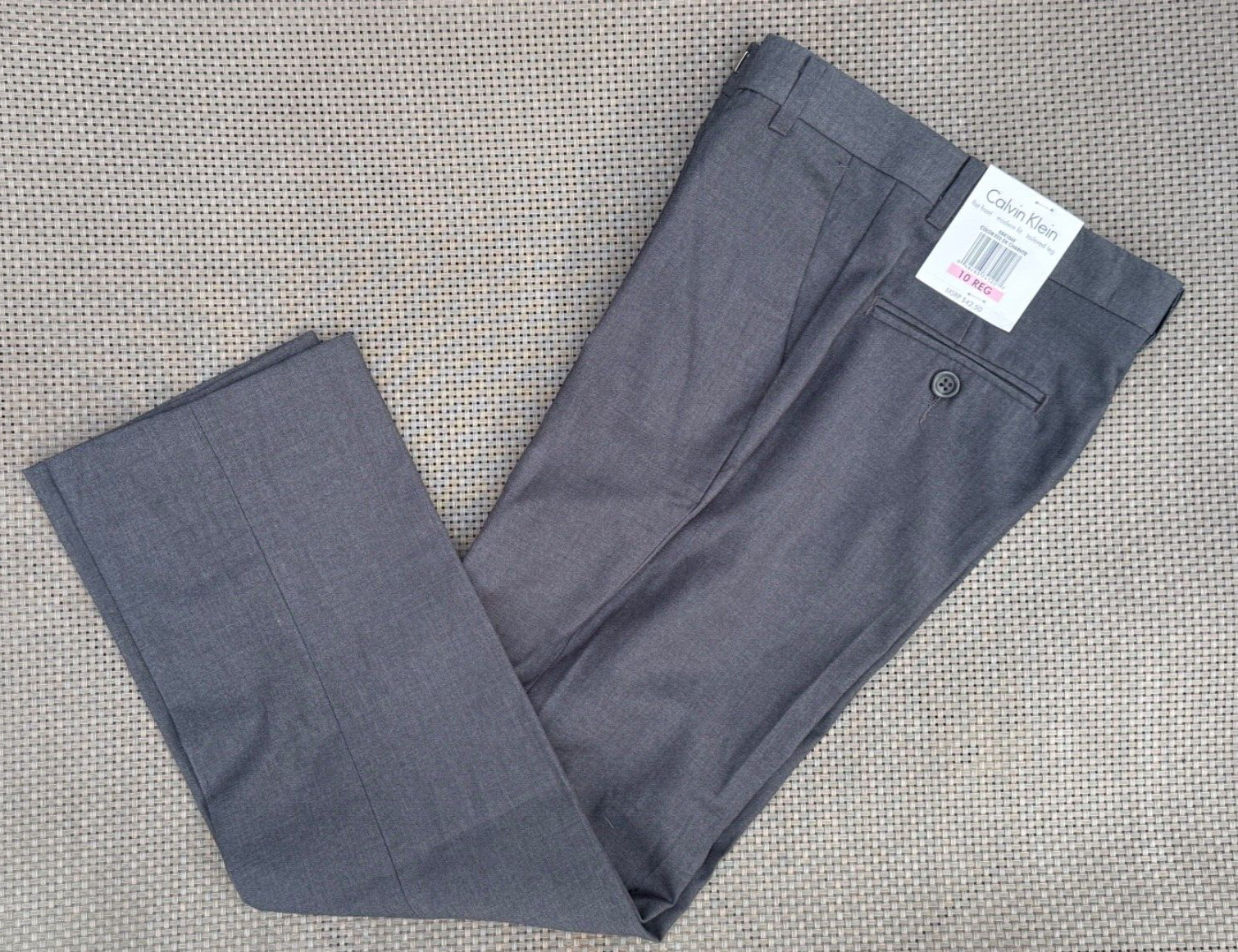 LOT of 3 NEW Boys CALVIN KLEIN formal jacket pants shirt sz 10 image 9