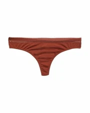 New  Commando  Pure Pima Cotto Jersey  Thong Panty Size S / M