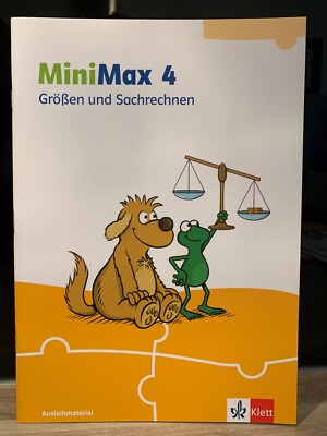 Minimax 4 Größen und Sachrechnen Kl. 4, 1. Aufl. 2021 Neuzustand