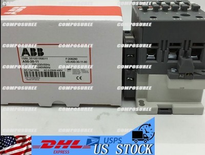 1PC ABB Contactor A50-30-11 A50 30 11 220VAC New in box free shipping