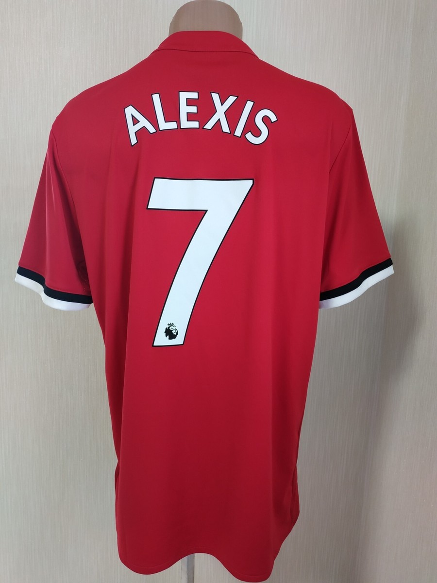 Manchester United football jersey home shirt 2017/2018 Alexis