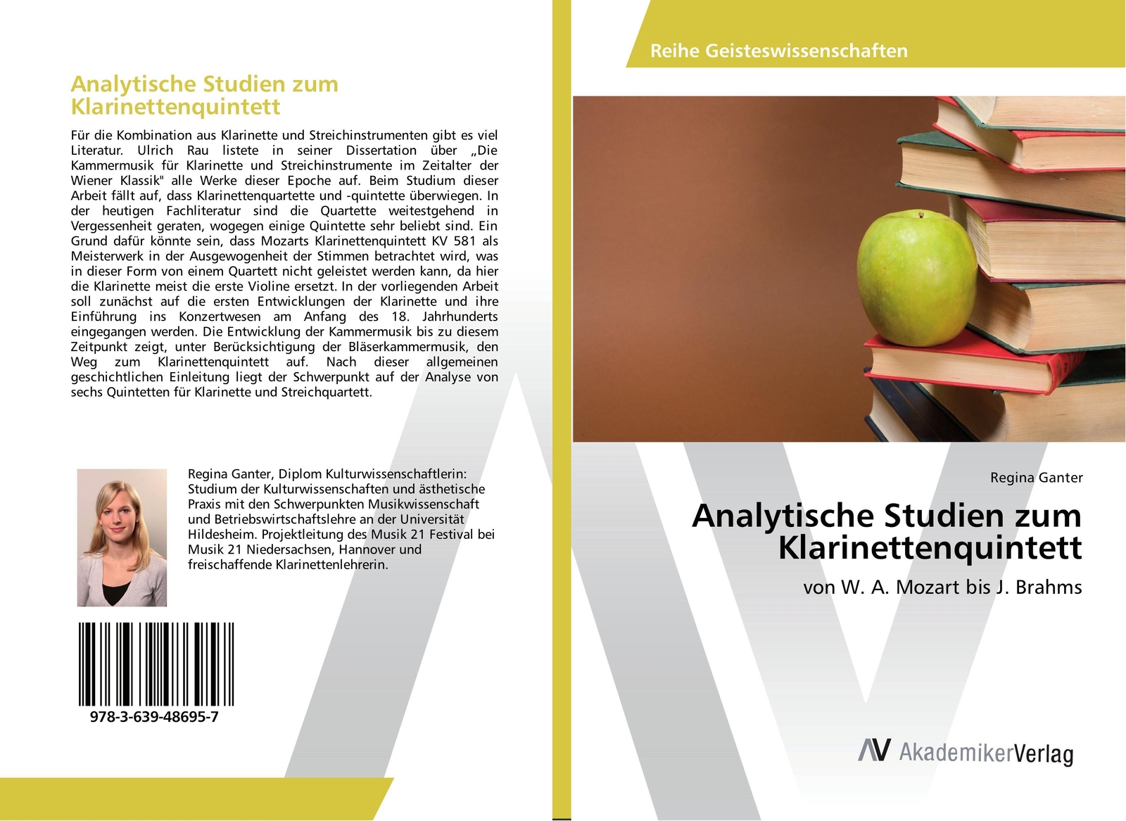 Thumbnail - Analytische Studien Zum Klarinettenquintett | Regina Ganter |