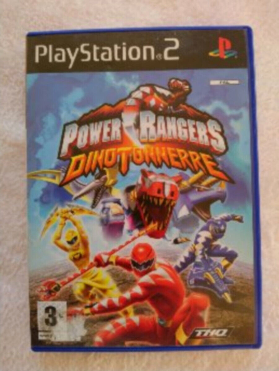 Power Rangers Dino Tonnerre PS2  🇫🇷  complet