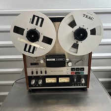 Awesome Teac A-6300 Reel To Reel Tape Deck + Free Tape. It Works! Check Video