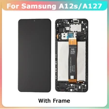 LCD Touch Screen Display Digitizer Assembly w/Frame for Samsung Galaxy A12s A127