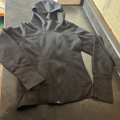 The North Face Women's Asymmetric Zip Hoodie Sweatshirt XS Black