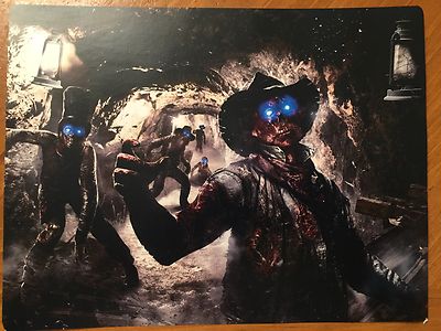 Tin Sign Vintage COD Call Of Duty Zombies