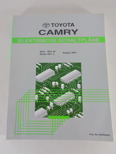 Manual de Taller Eléctrico Diagramas Cableado Toyota Camry MCV 30 / Acv 30Ab 08/