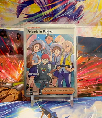 Friends in Paldea - 137/131 - Prismatic Evolutions | Full Art Ultra Rare | NM