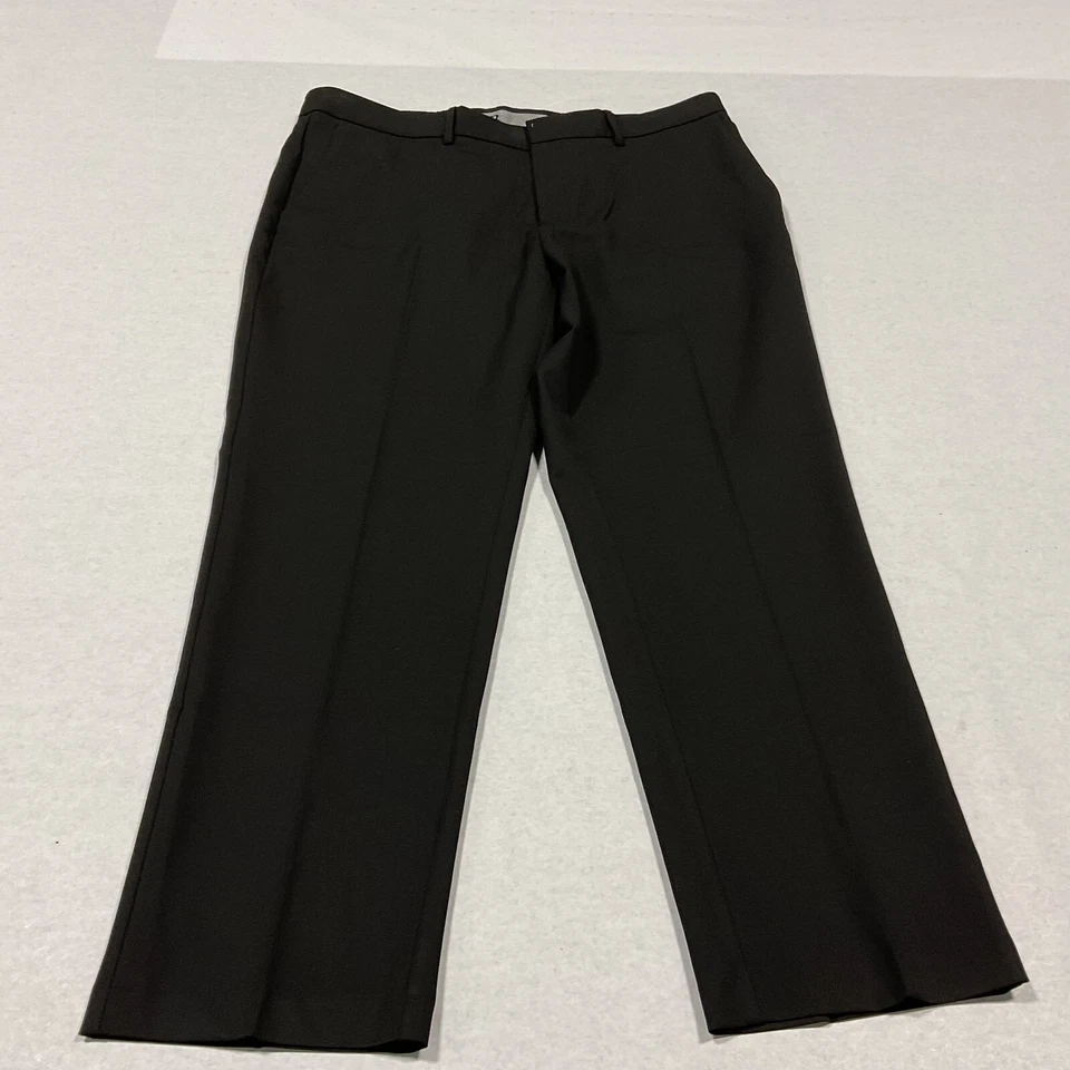 Haggar Men's Premium Flex Dress Pant, Slim-Straight, Black - Image 4 of 4