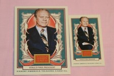 GERALD FORD LOT OF 2 2013 GOLDEN AGE BASE & MINI #93 PRESIDENT