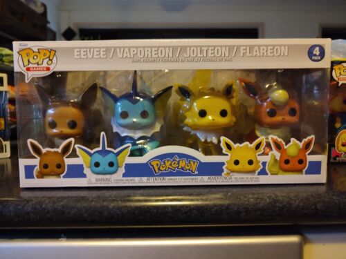 Funko Pop! POKEMON 4 PACK FRESH FROM THE US - Picture 1 of 13