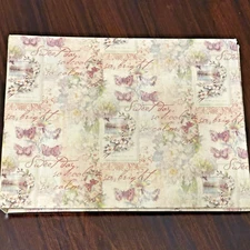 Photo Album  Upon A Rose - Purple Butterflies   - 20 Slots for 4” X 6” or 5"x7"